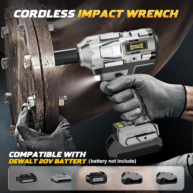 TorquePro™ 1/2-Inch Cordless Impact Wrench